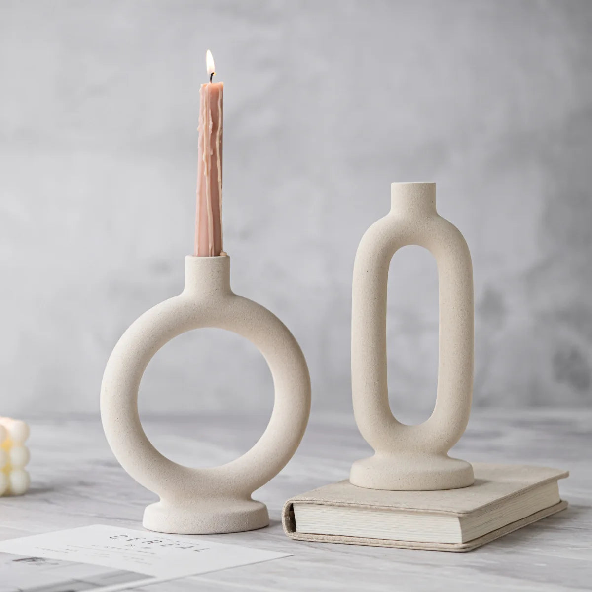 Porcelain Incense Candle Holder