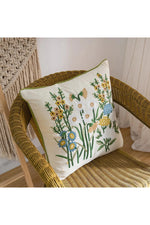 Meadow Bloom Embroidered Pillowcases