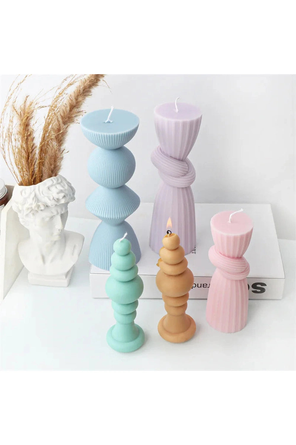 Bow Knot Candle Mold DIY