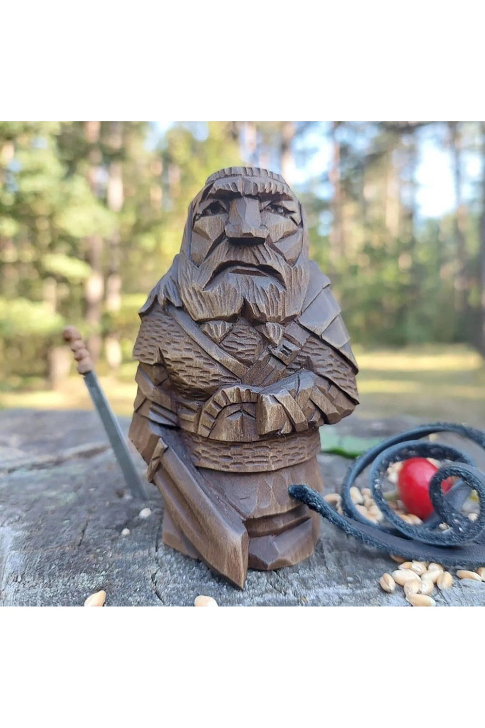 Norse Pagan Dwarf Statue