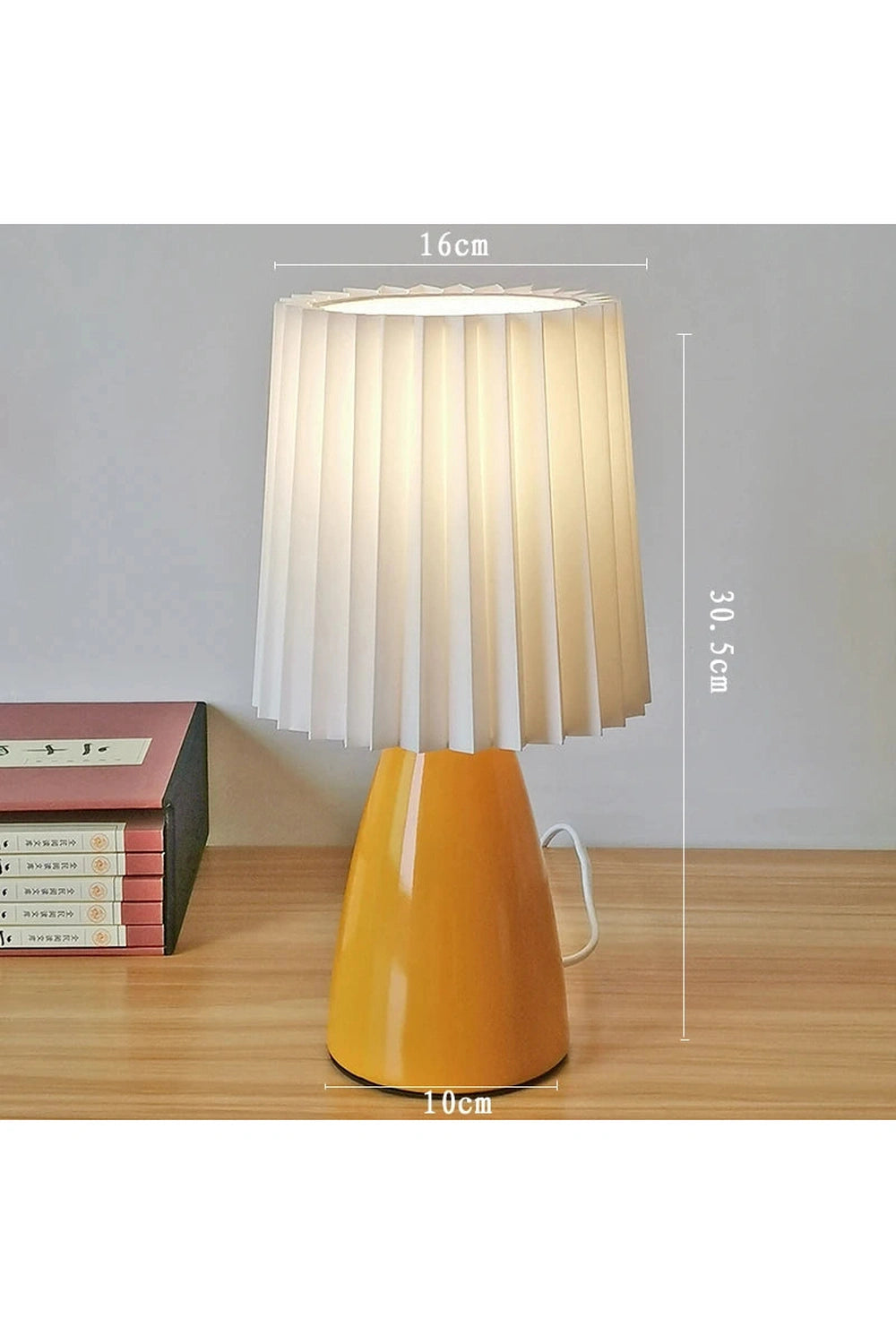 Milkshake LED Pleated Night Lamp