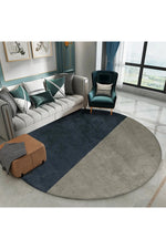 Splicing Bedroom Round Rug