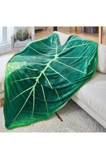 Jungle Leaf Cozy Blanket