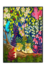 Jungle Goddess Boho Area Rug