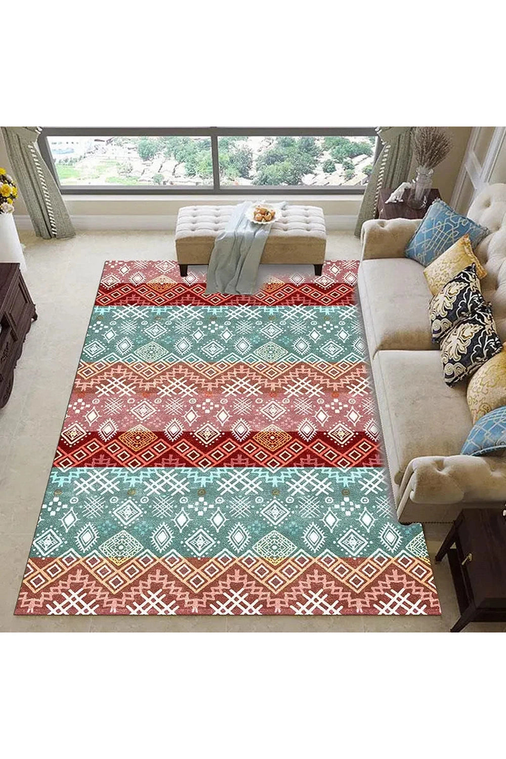 Classical Ethnic Entrance Rug