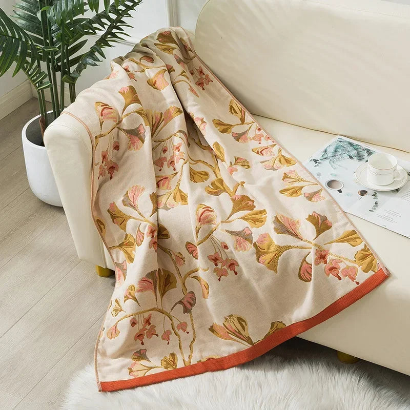 Tropical Garden Paradise Blanket