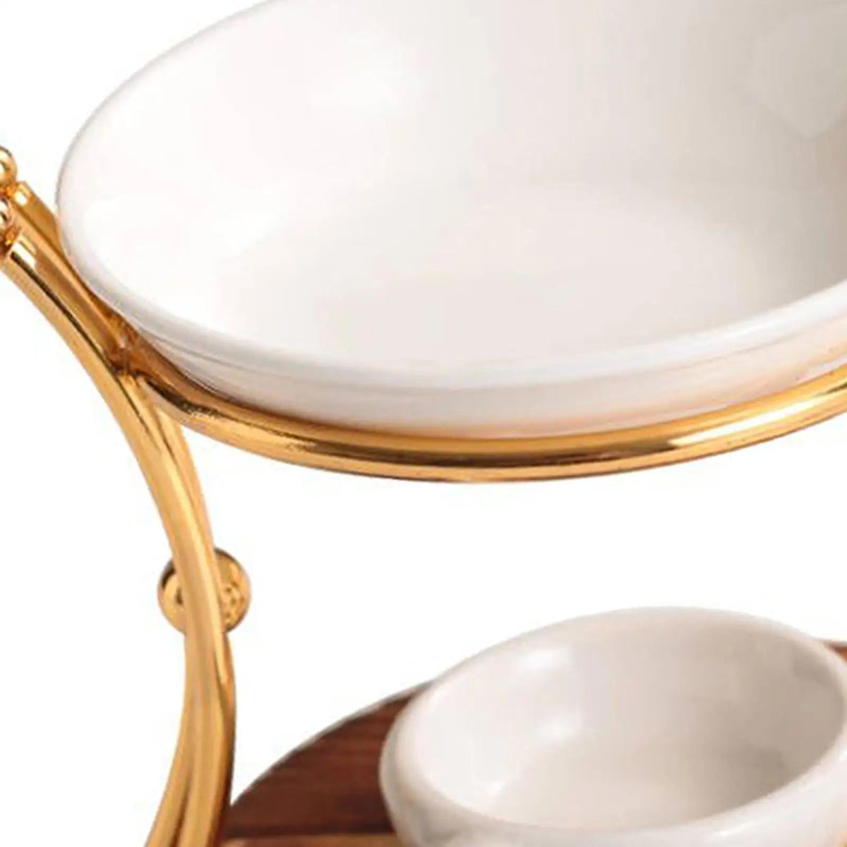 Golden Serenity Oil Warmer