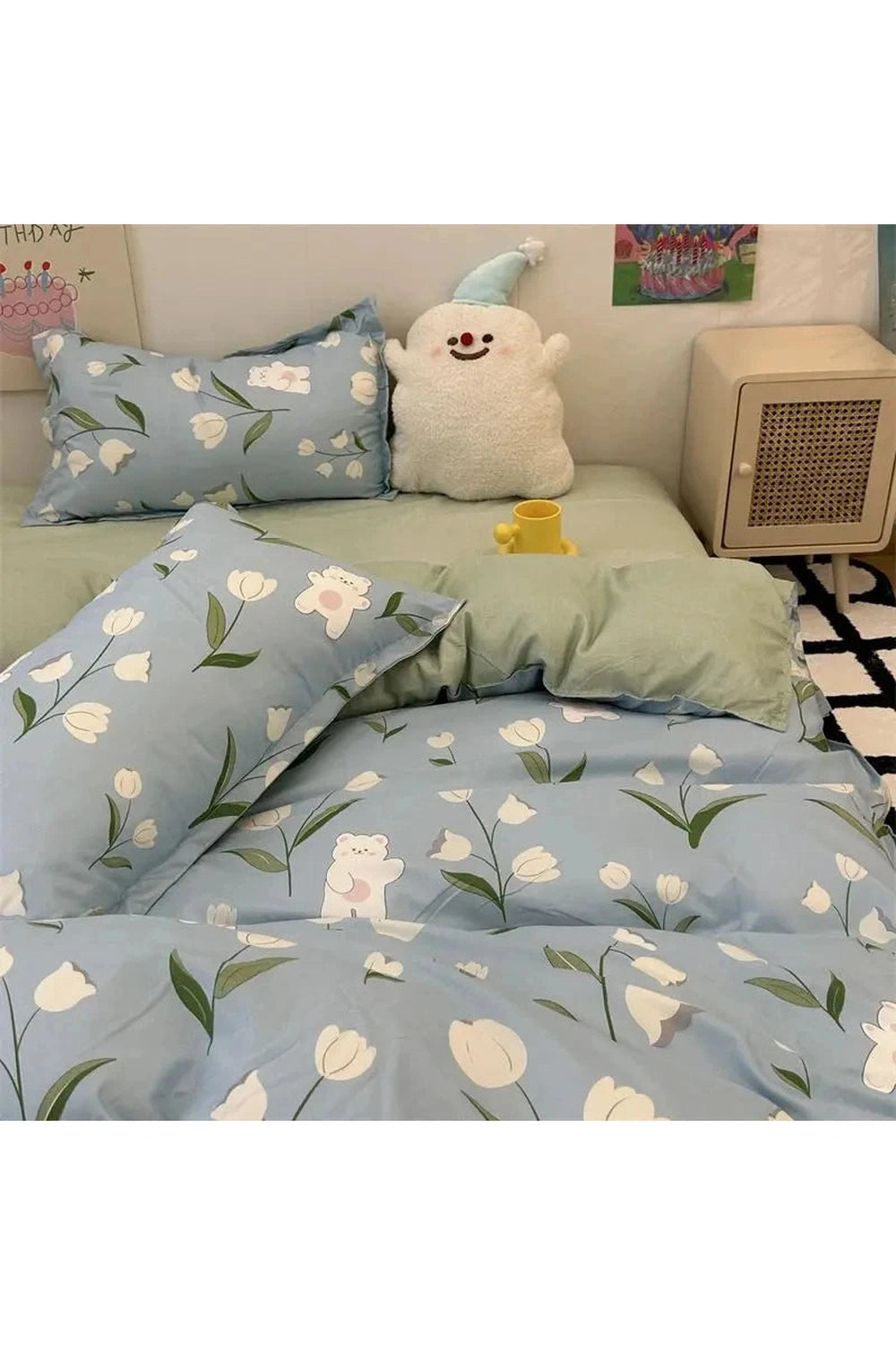 Korean Fashion Bedding Set