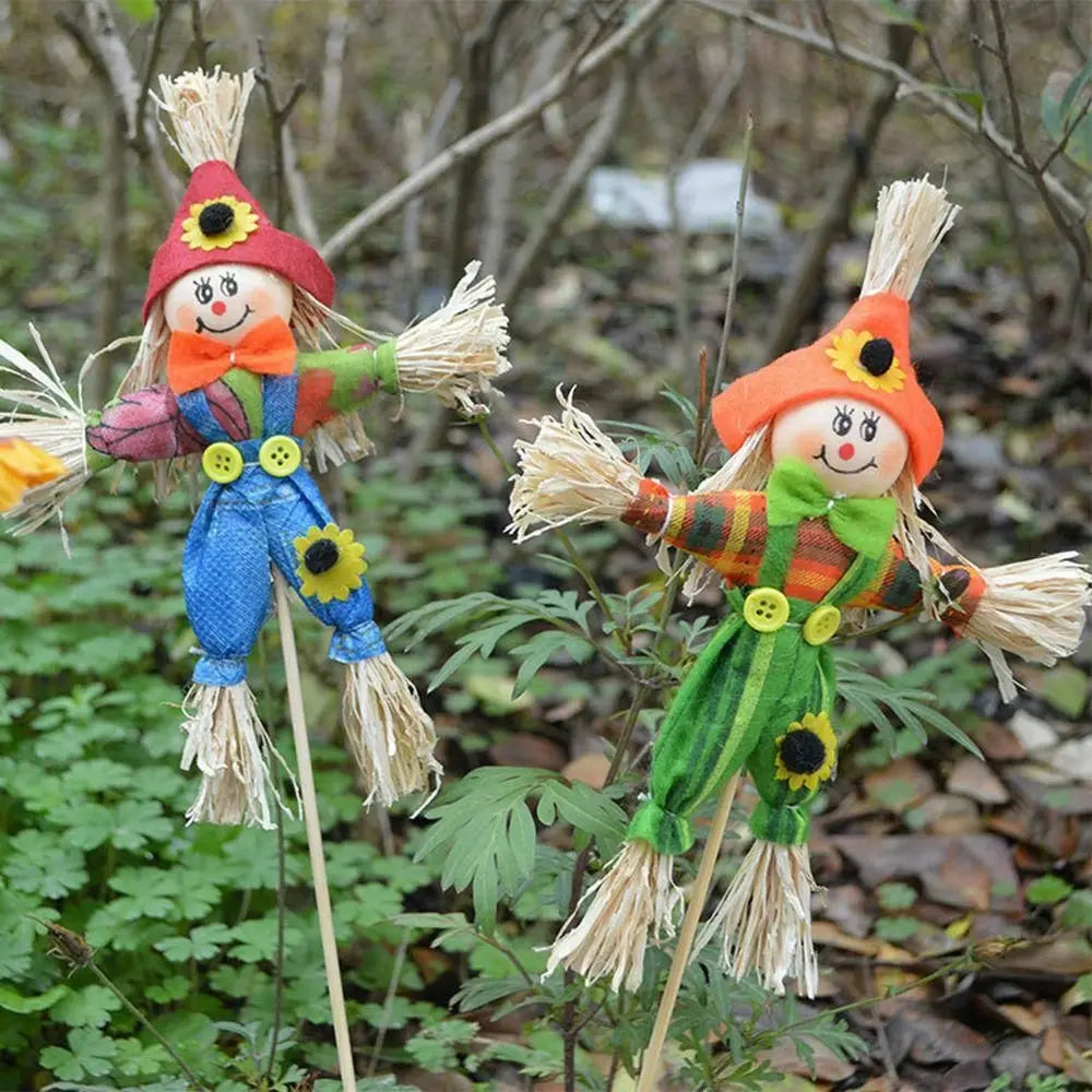 Harvest Scarecrow Figurines