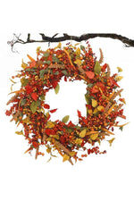 Vibrant Harvest Berry Wreath