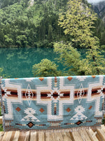 Southwestern Aztec Woven Blanket