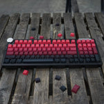 Red Black Cherry Keycaps