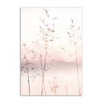 Pink Seascape Canvas Poster