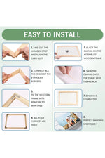 Wooden Painting Frame Kit