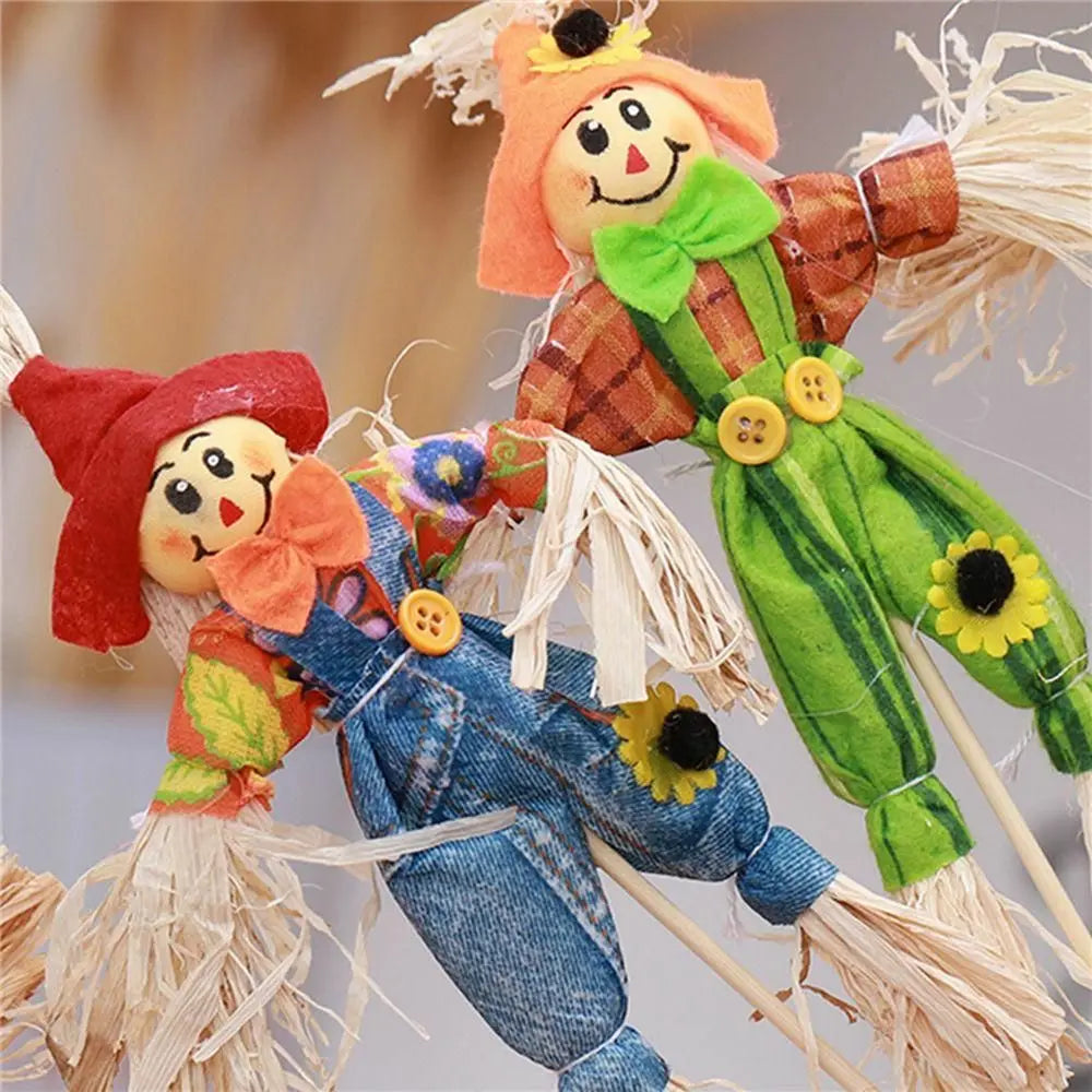 Harvest Scarecrow Figurines