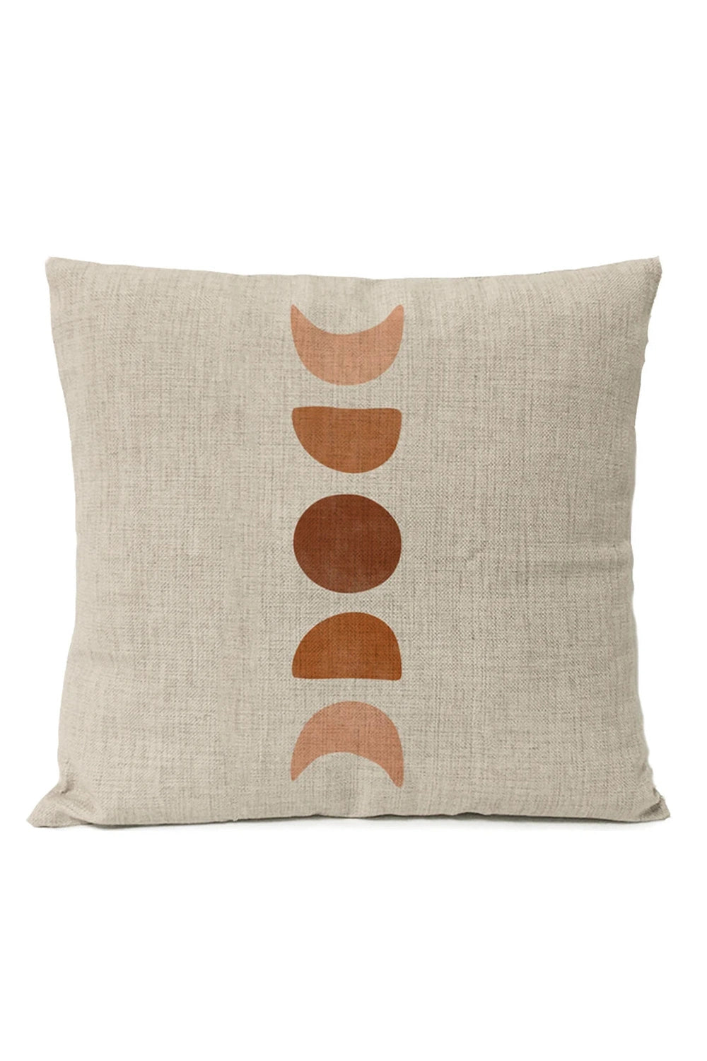 Boho Sun Moon Pillow Cover