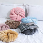 Plush Pastel Knot Pillow