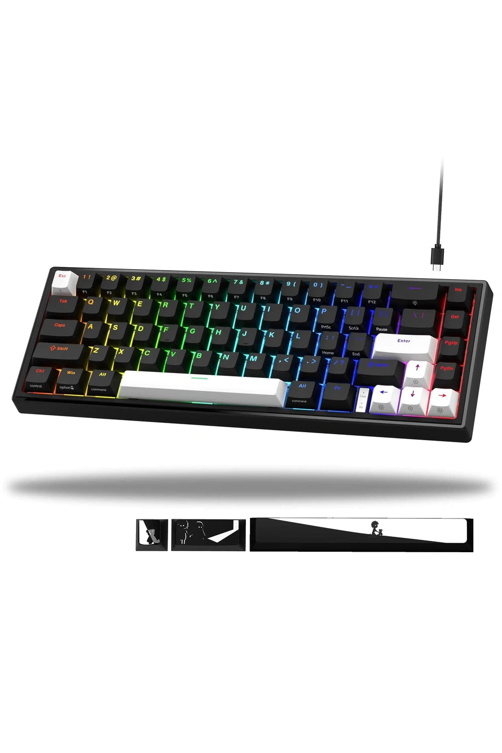 Portable Backlit Gaming Keyboard