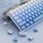 Gradient Sky Blue Keycaps