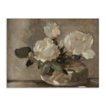 Romantic Floral Canvas Poster