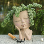 Face Succulent Plant Pot