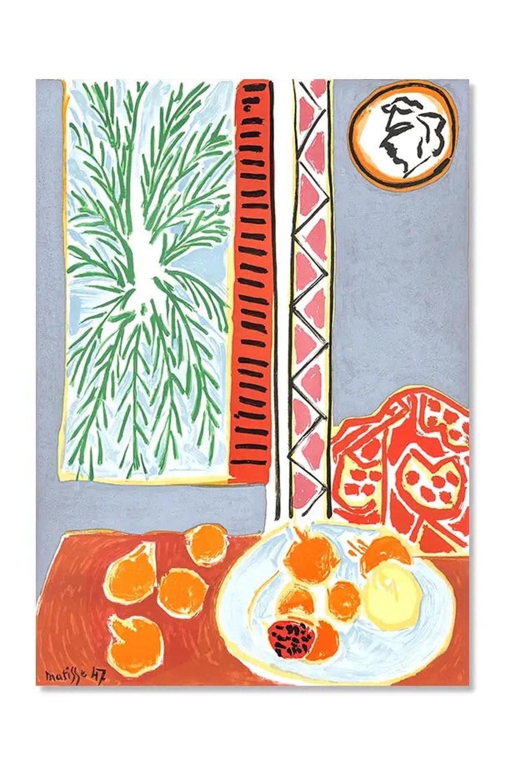 Aesthetic Matisse Retro Canvas Poster