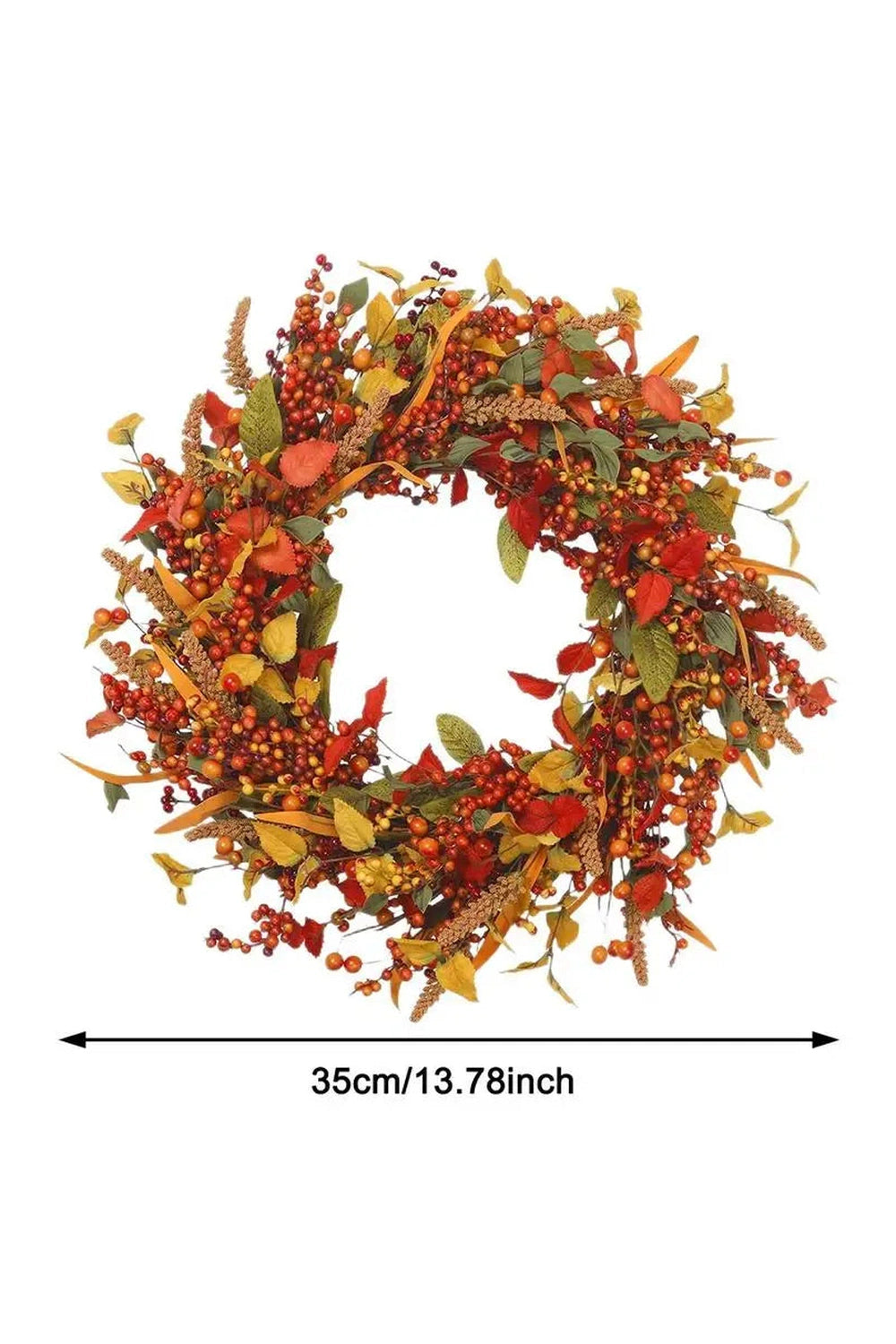 Vibrant Harvest Berry Wreath