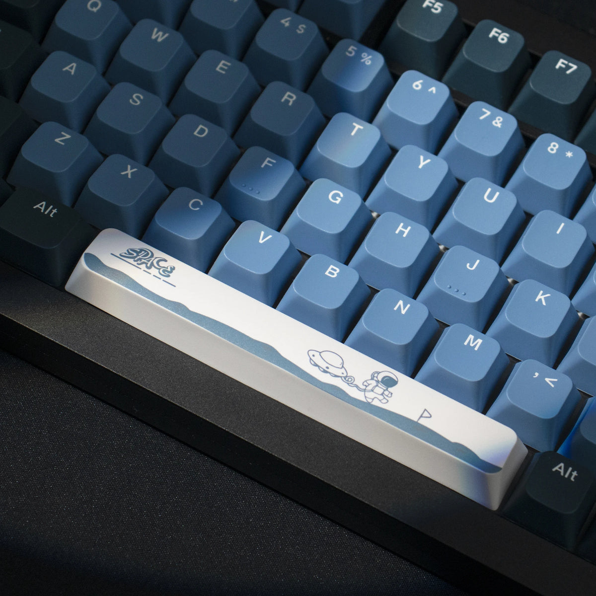 Outer Space Theme Keycaps