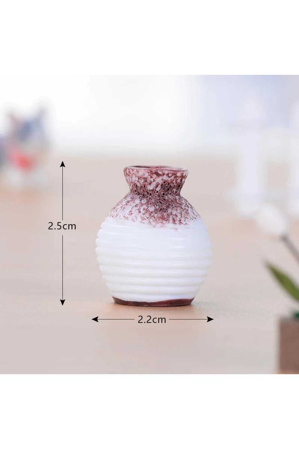 Miniature Rustic Ceramic Vase