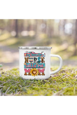 Nurse Life Enamel Coffee Mug