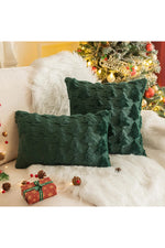 Xmas Plush Decorative Pillow Case