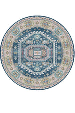 Vintage Round Plush Rug