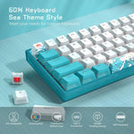 Blue Theme Gamer Keyboard