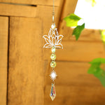 Lotus Rainbow Chakra Suncatcher