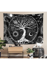 Cosmic Tree of Life Tapestry