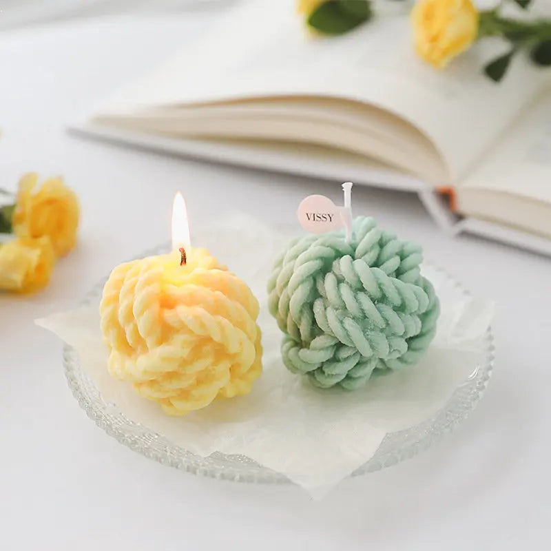 Boho Twist & Glow Knot Candle