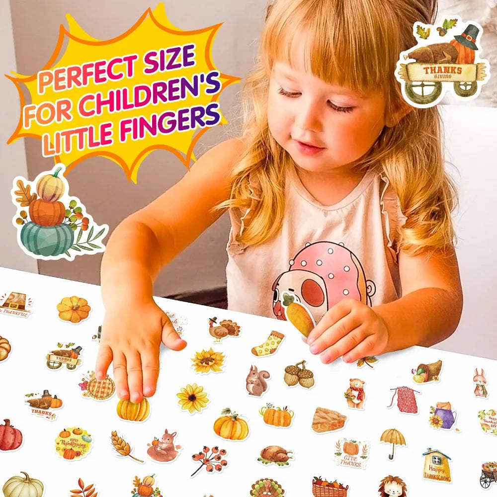 Autumn Harvest Delight Stickers