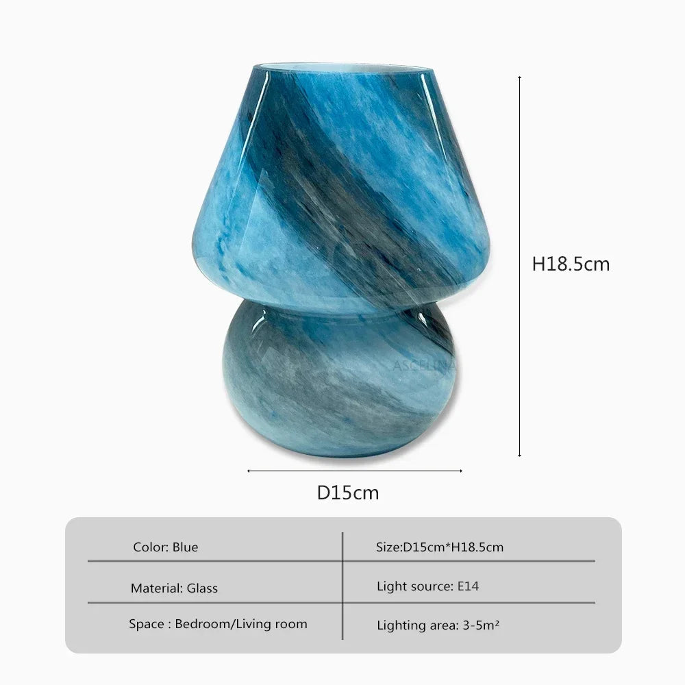 Modern Marble Glass Table Lamp