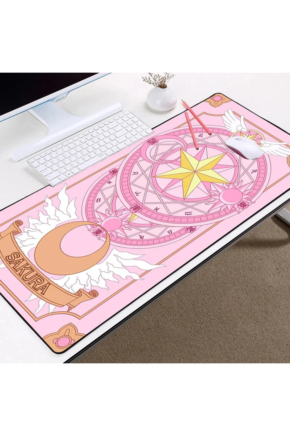 Sakura Gaming Extended Deskmat