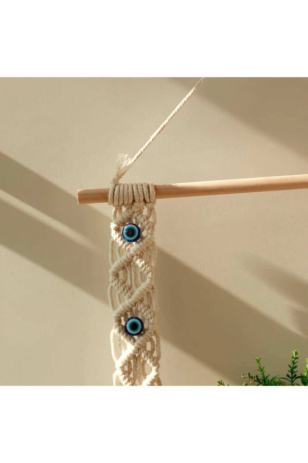 Boho Macramé Plant Shelf