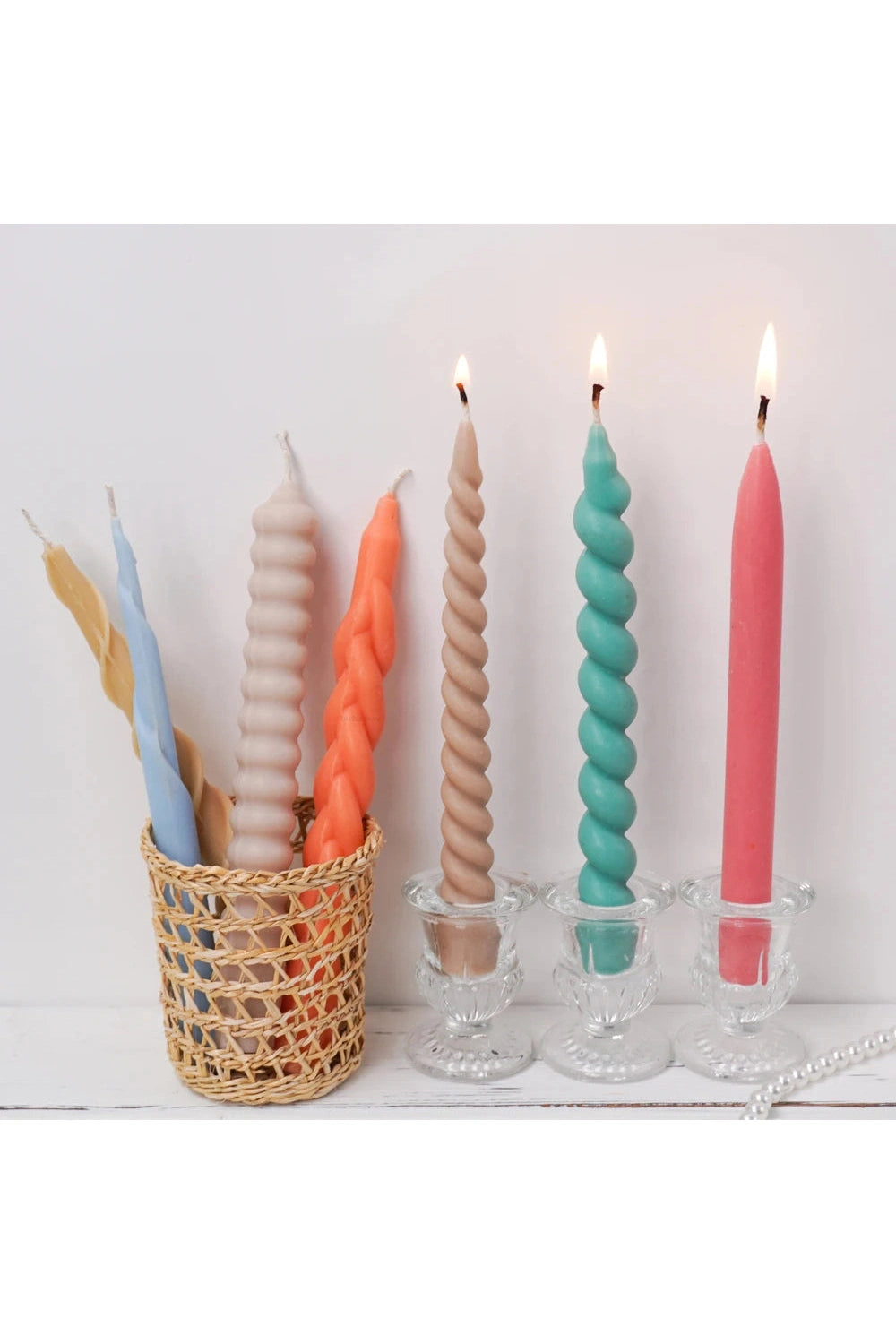 Spiral Taper Candle Mold