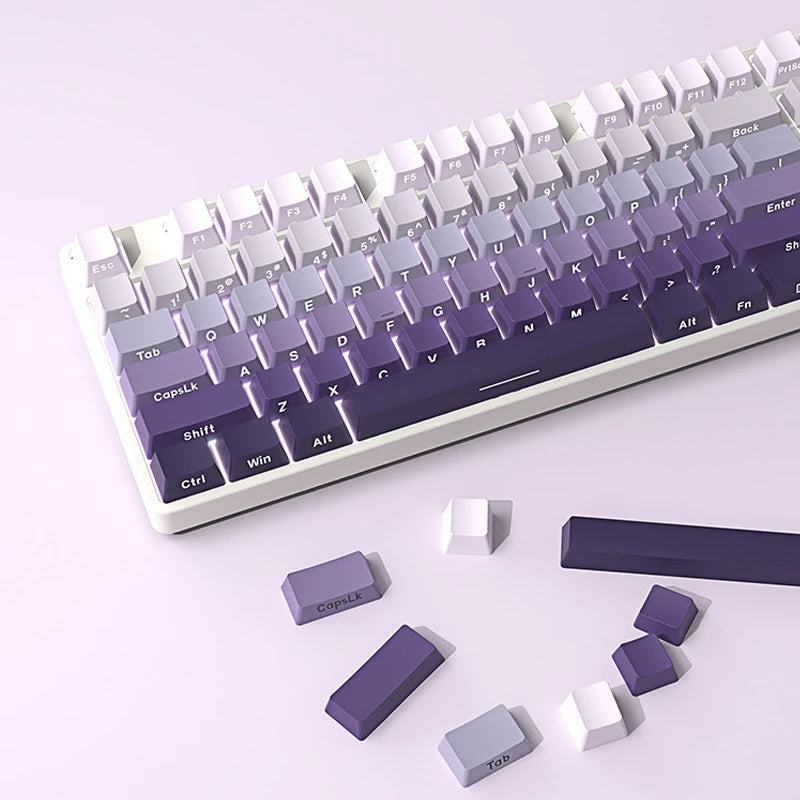 Gradient Purple Keycaps