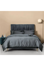 Dark Green Cotton Bedding Set