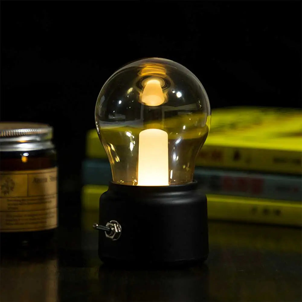 Vintage Cordless Bulb Light