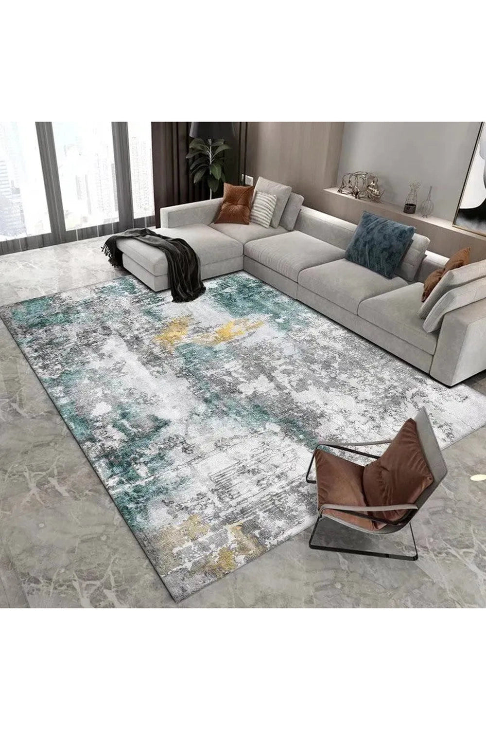 Modern Geometric Area Rug