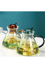 Transparent Glass Teapot