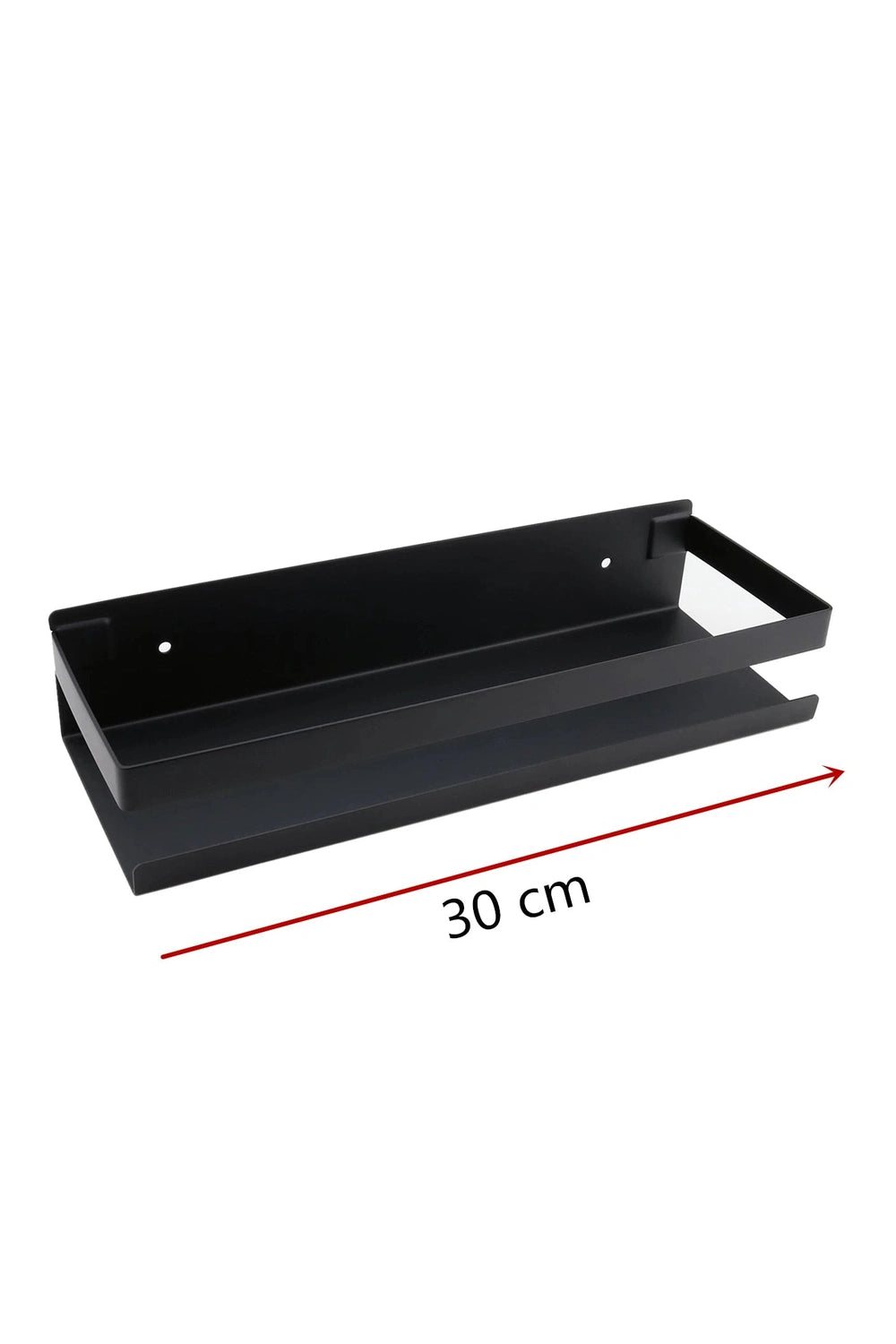 Modern Black Floating Shelves