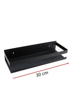 Modern Black Floating Shelves