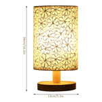 Golden Glow Leaf Table Lamp