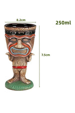 Ceramic Tiki Cocktail Mug